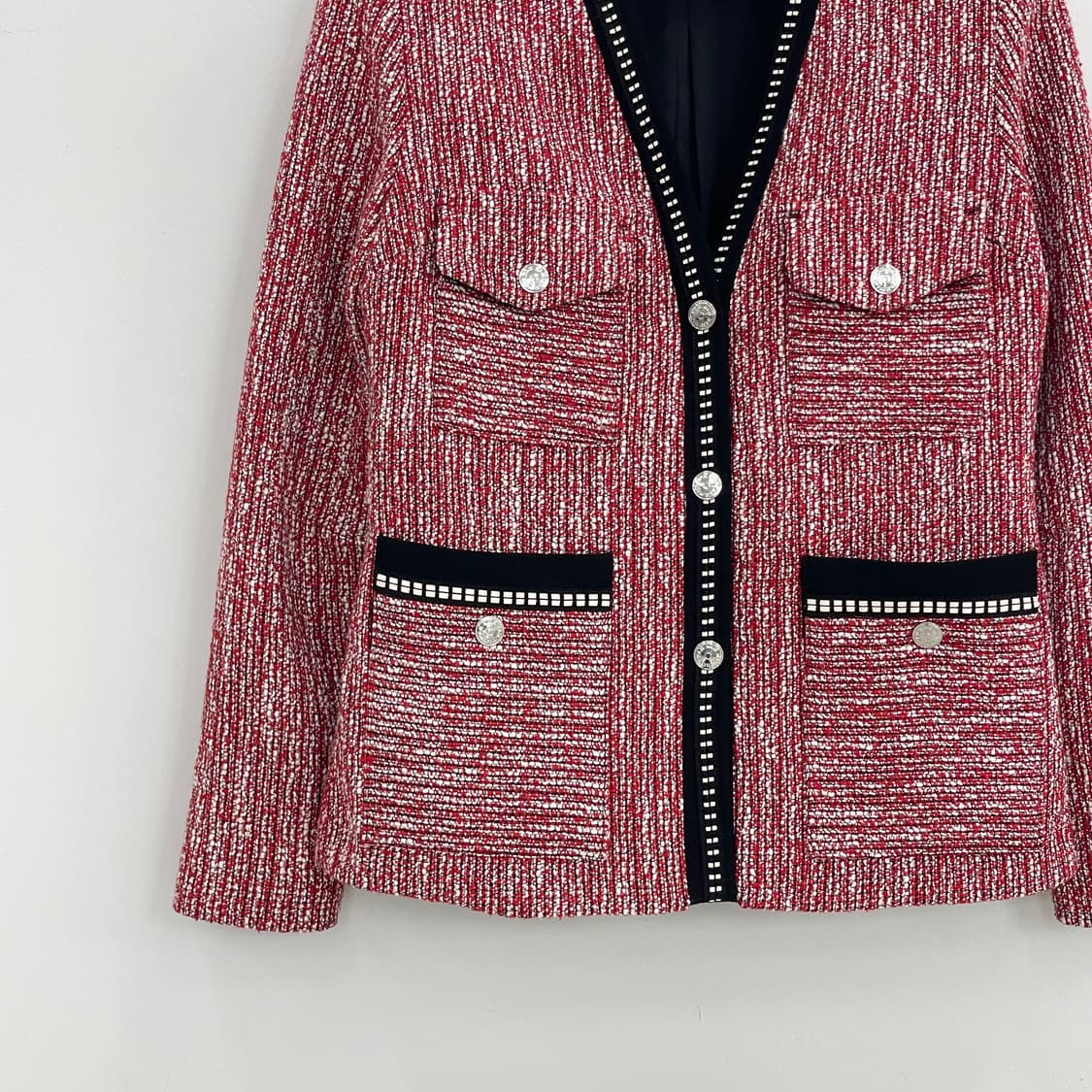 마쥬 트위드 자켓 55-66 상품이미지3