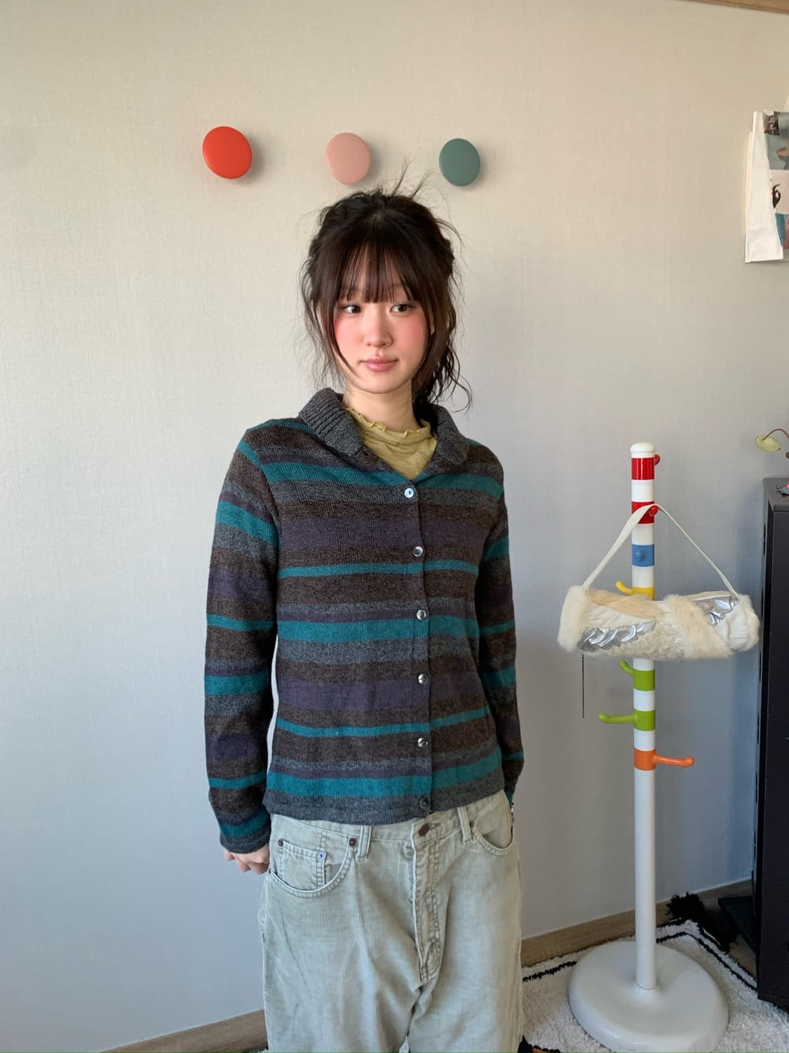 ethnic knit top 상품이미지1