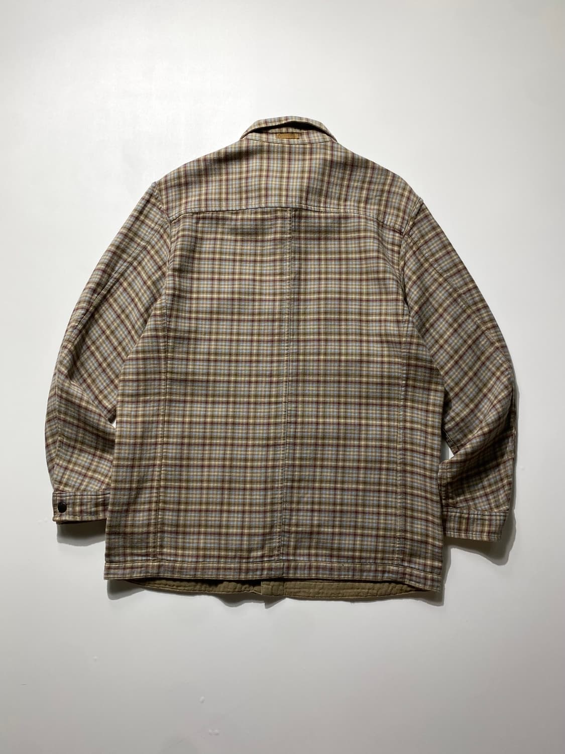 [XL] 90-00s 챕스 랄프로렌 리버서블 체크 셔츠 자켓 상품이미지6