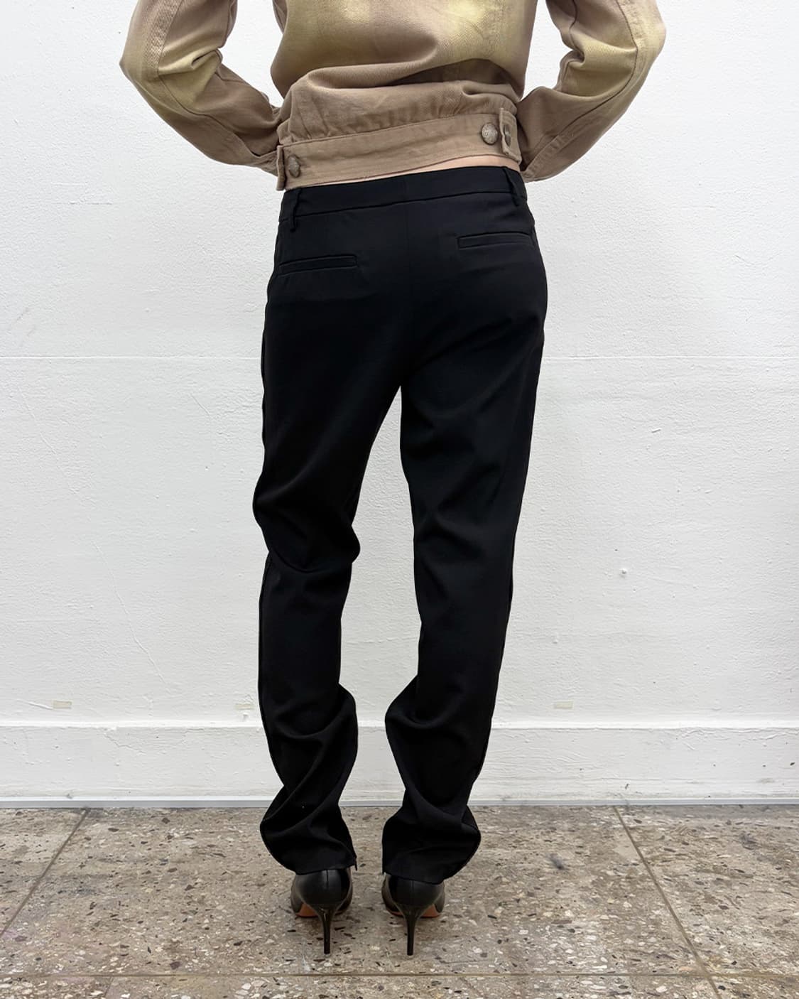 띠어리 사이드 지퍼 트라우저 상품이미지2