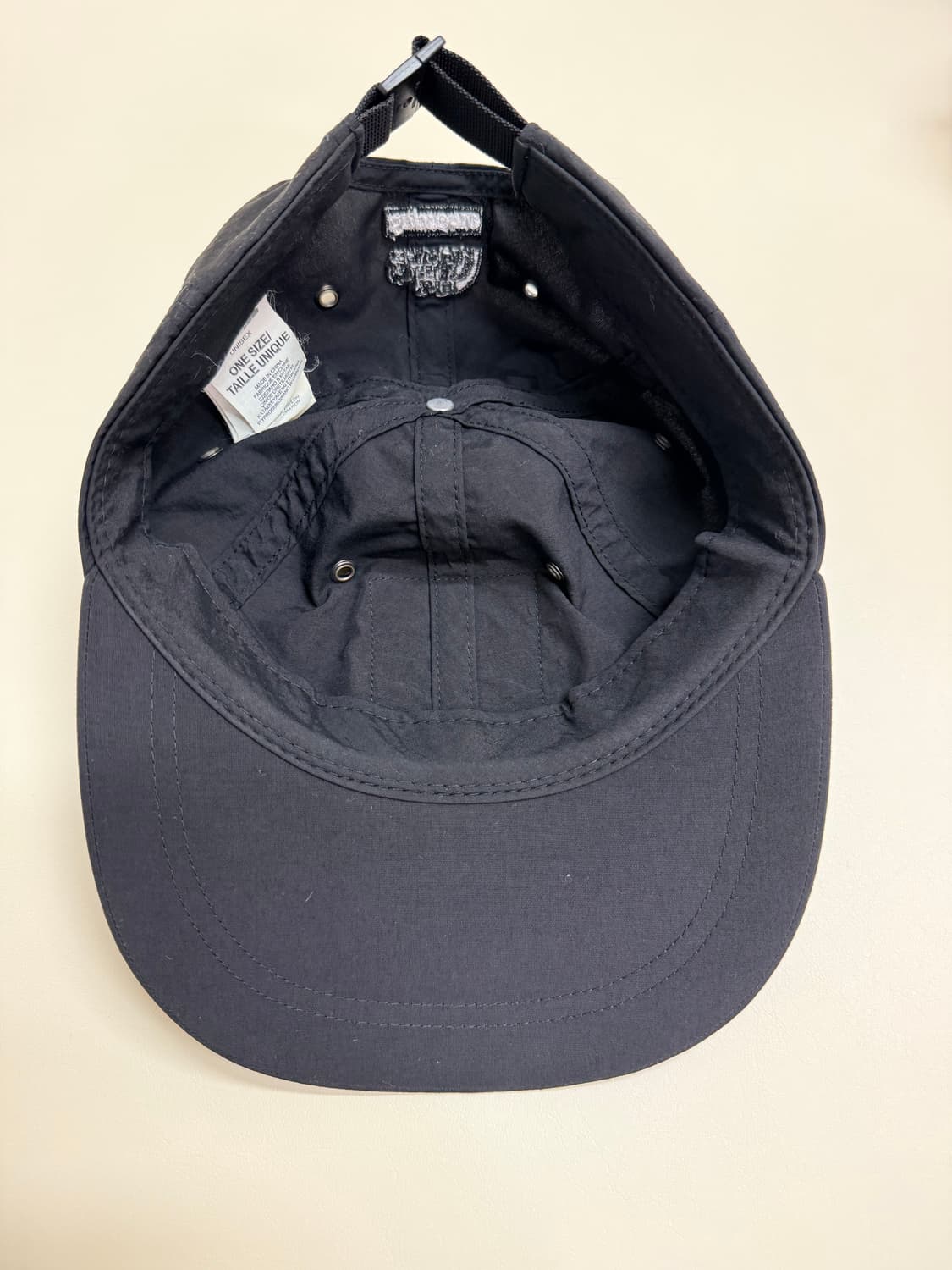 노스페이스 슈프림 설산 6패널 캡모자 검정 상품이미지2