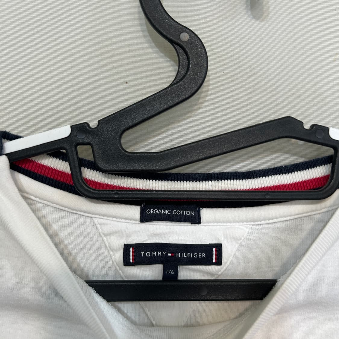 타미힐피거 오가닉코튼 티셔츠 176 여성 상품이미지2