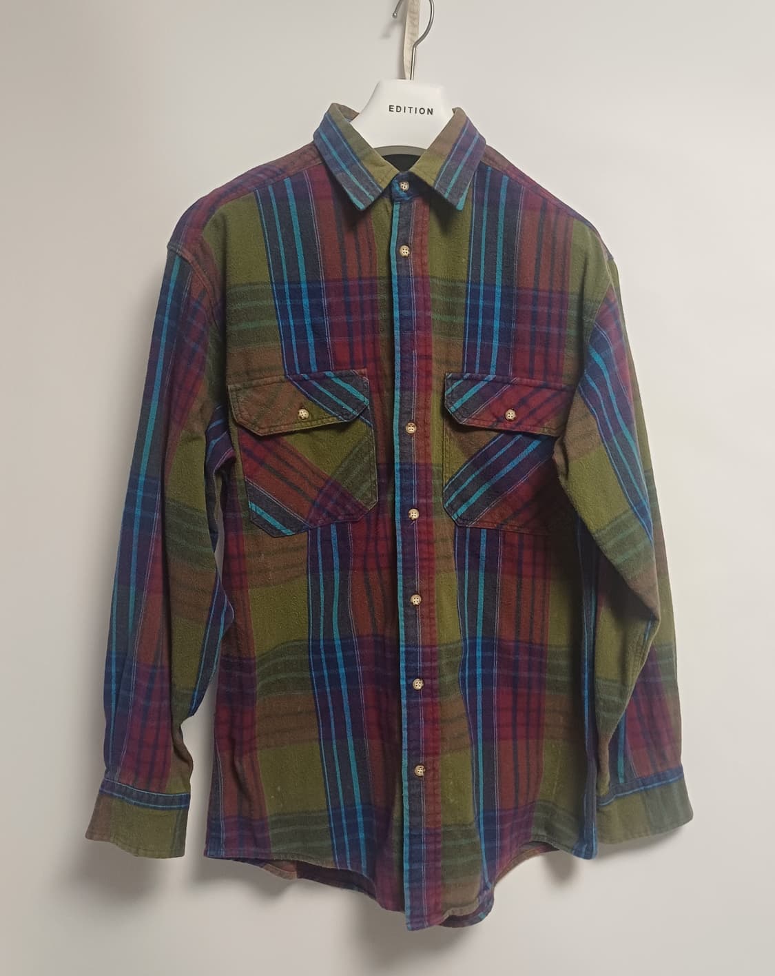 Woolrich 빈티지 플란넬 셔츠 / 한국 M~L / 코튼100 상품이미지1