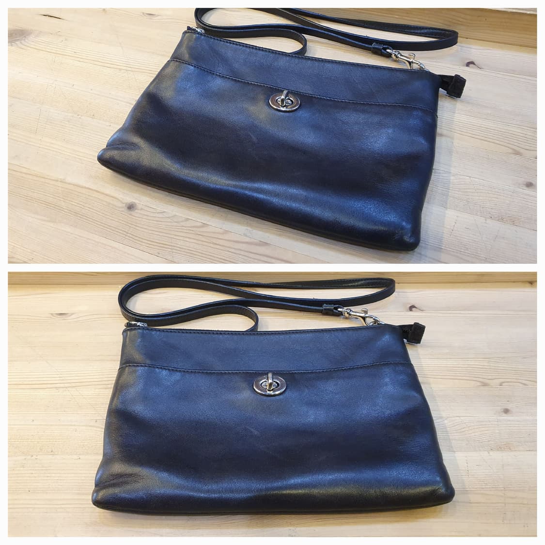 코치 클래식 레더 크로스백 상품이미지6