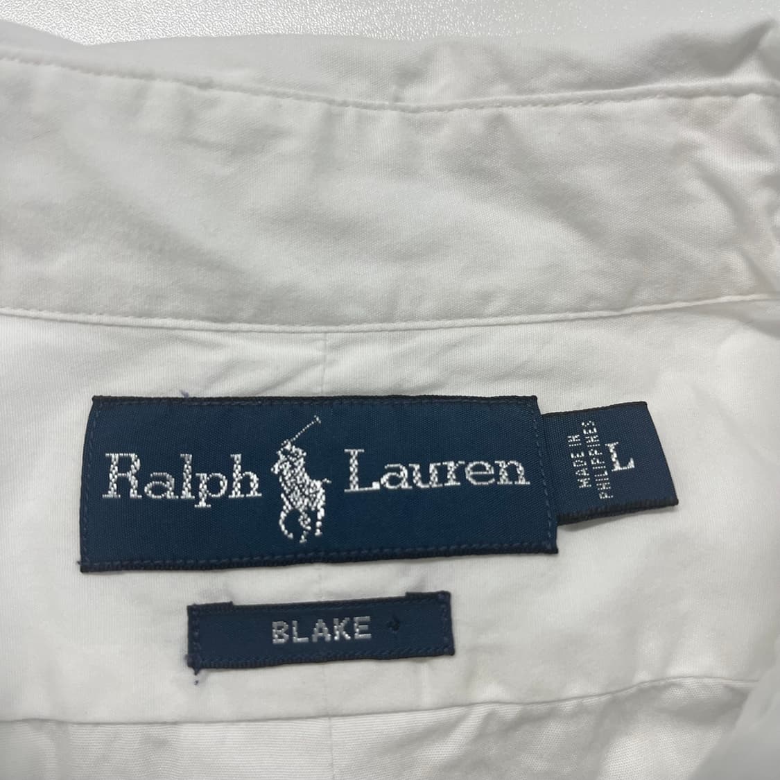 [L 국내110] 폴로 랄프로렌 코튼 BD화이트 긴팔 셔츠 상품이미지6