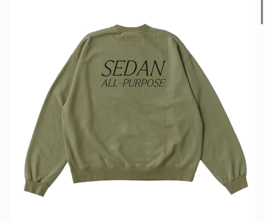 세단올퍼포즈 sedan all purpose 스웻셔츠 L사이즈 상품이미지2