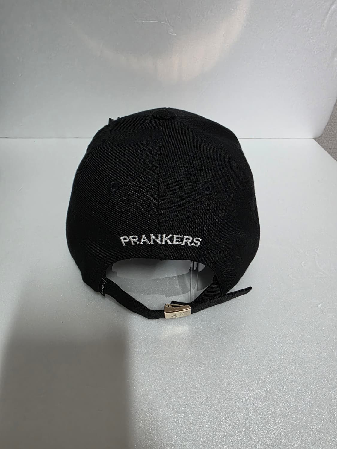 프랭커스 PRANKERS 명품  블랙 스터드 장식 힙합 모자 54사이즈 상품이미지3