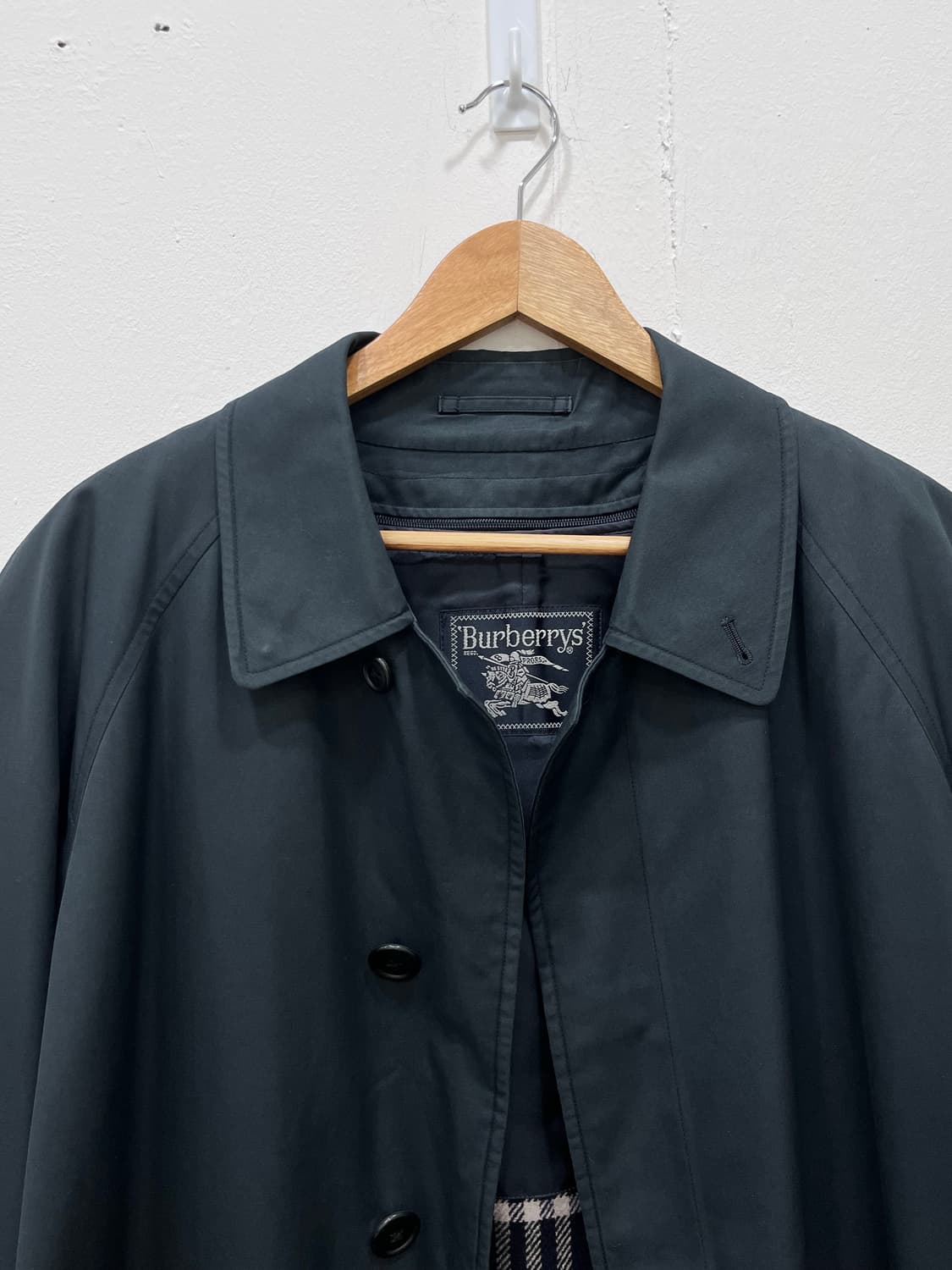 버버리 내피 탈착형 네이비 트렌치 코트 100 상품이미지2
