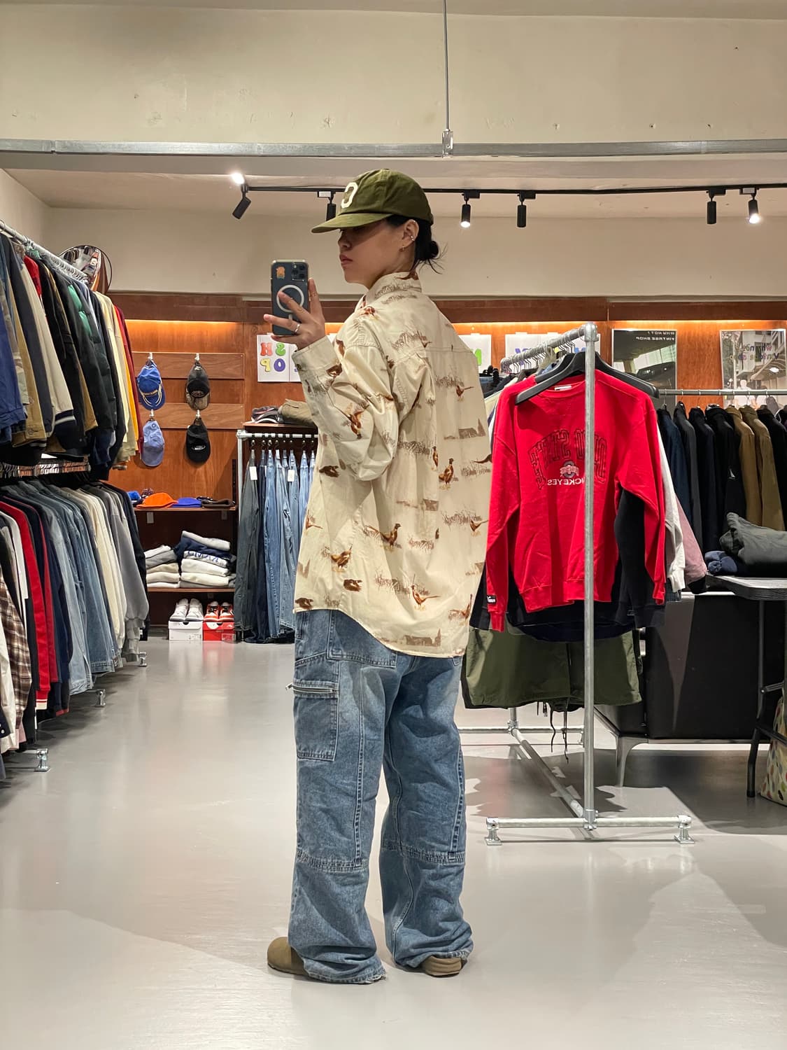 컬럼비아 패턴 셔츠   상품이미지6