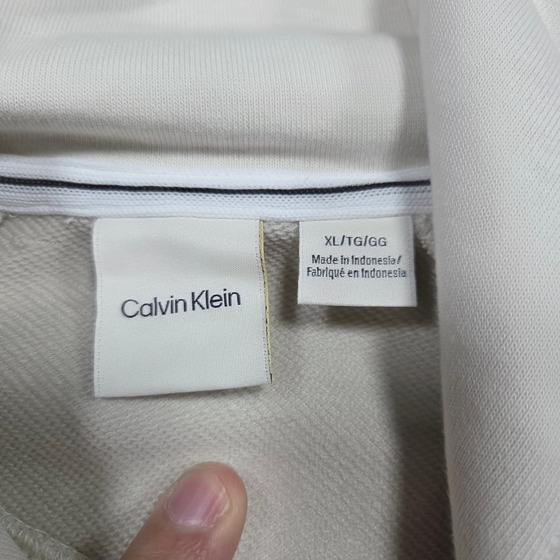 ✨ (만원 빈티지) CK 캘빈클라인 후드티 상품이미지4
