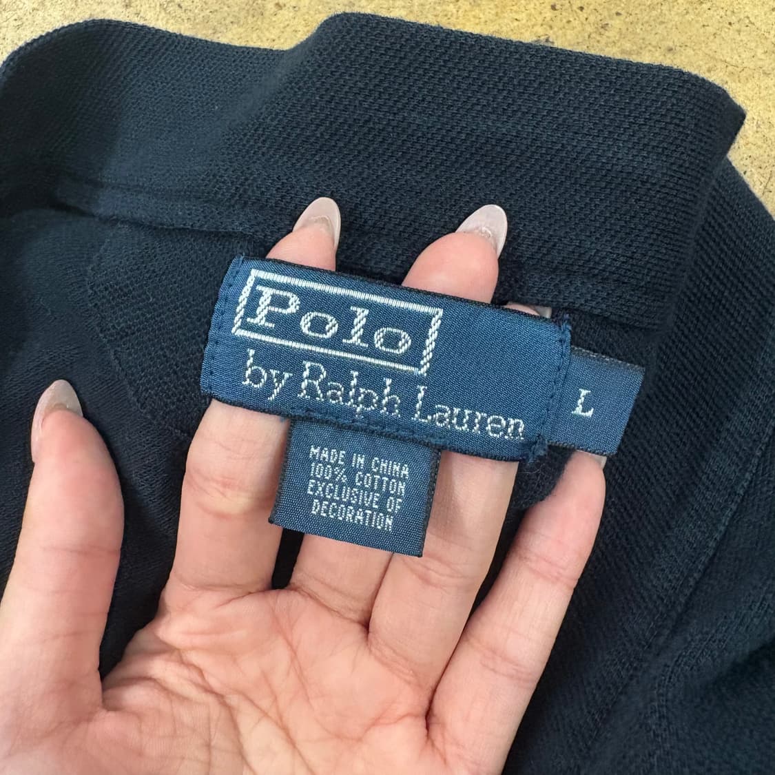 [정품/L] 폴로 랄프로렌 코튼 브이넥 가디건 b15 상품이미지5