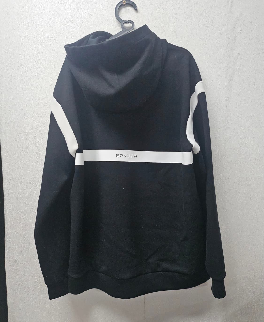 스파이더 블랙 후드티 XL 상품이미지3