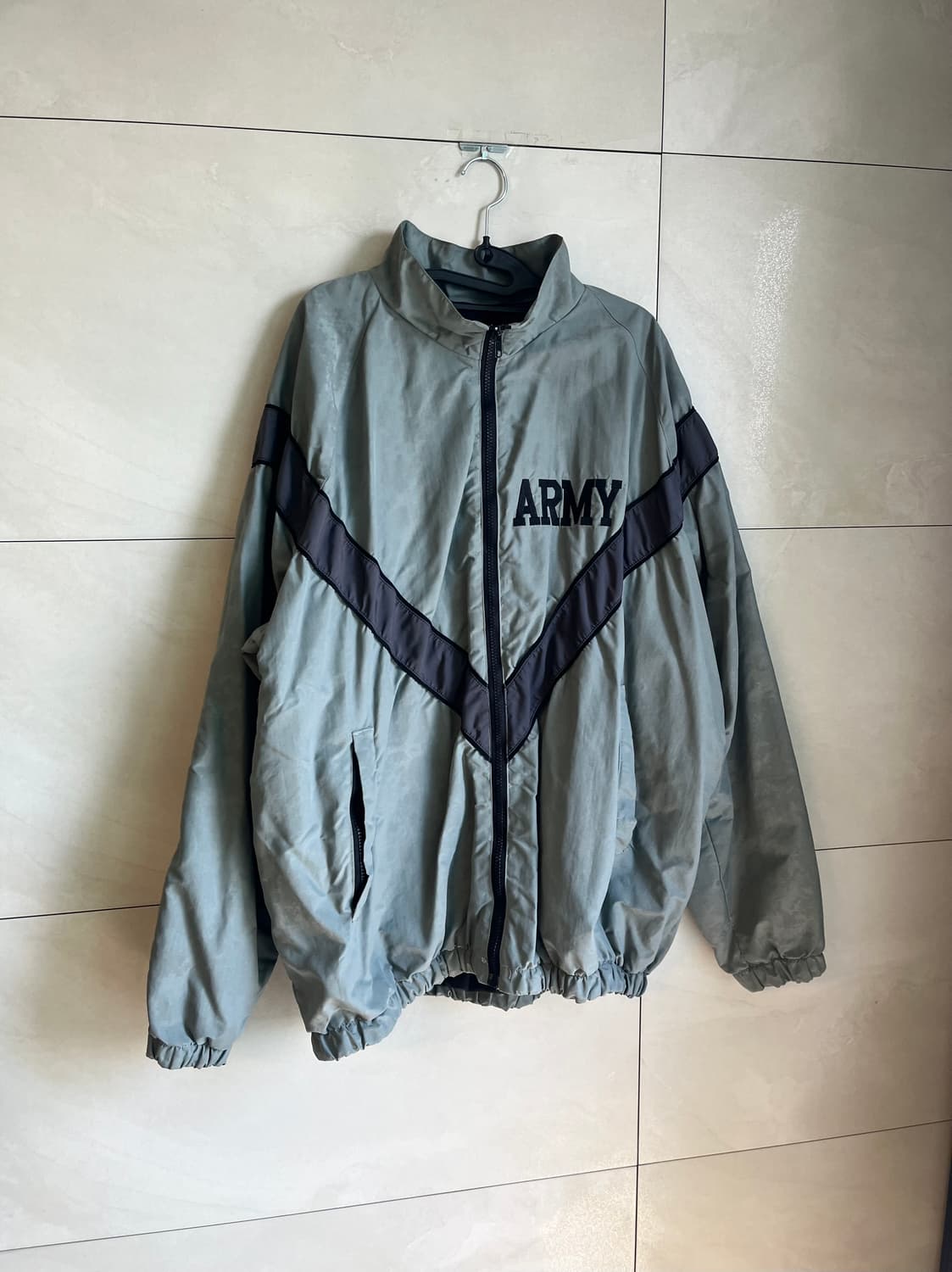 (실측 2XL~3XL 권장) 미군 IPFU 디지털 패턴 바람막이 자켓  상품이미지3
