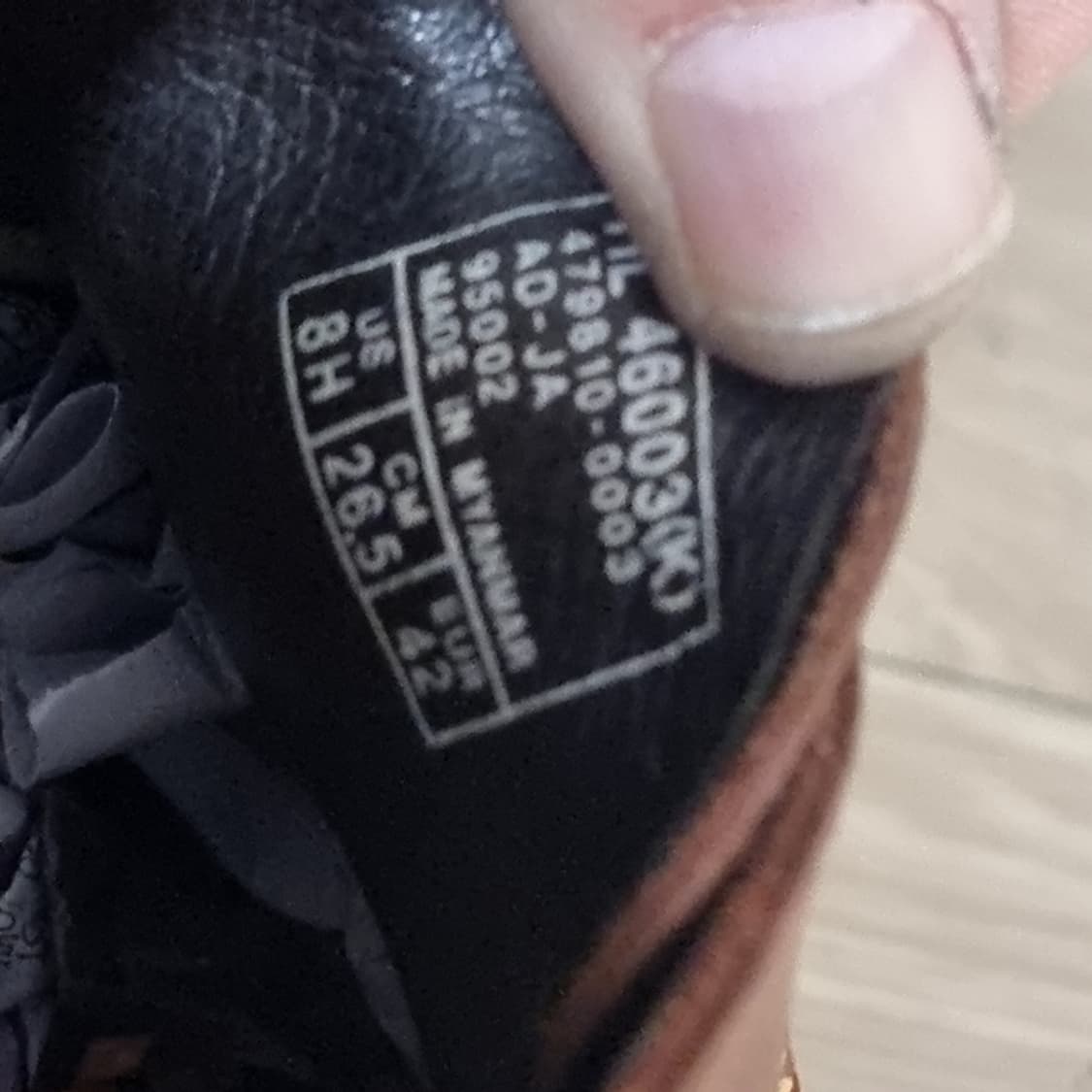 호킨스 브라운 가죽 남성 캐주얼 더비슈즈(270-275) 상품이미지9