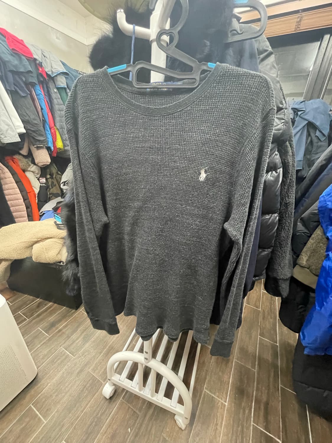 폴로니트 100사이즈 상품이미지1