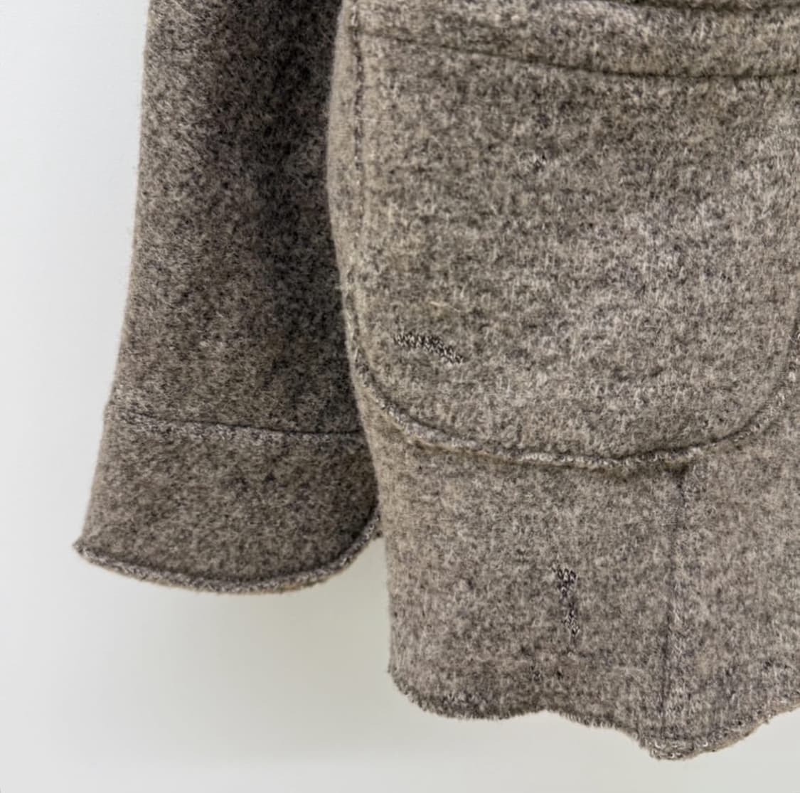 캐피탈 버튼 울 자켓 상품이미지3