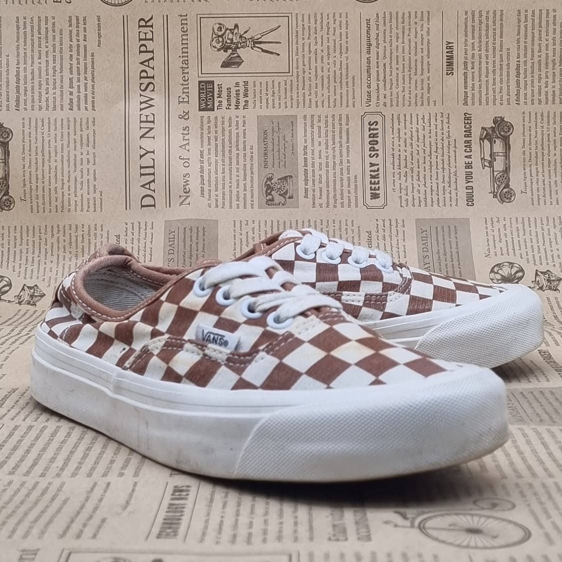 반스 체커보드 어센틱44 DX 스니커즈 230 상품이미지1