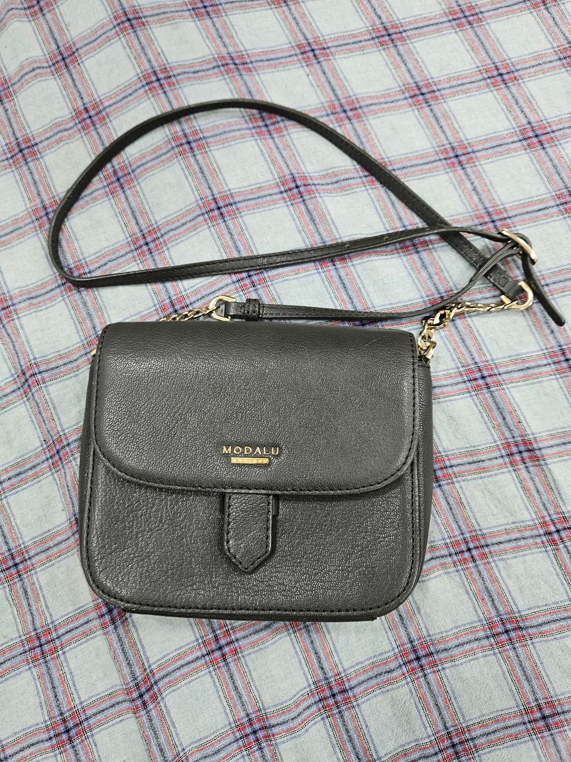 모달루 가죽 미니 크로스백 상품이미지1