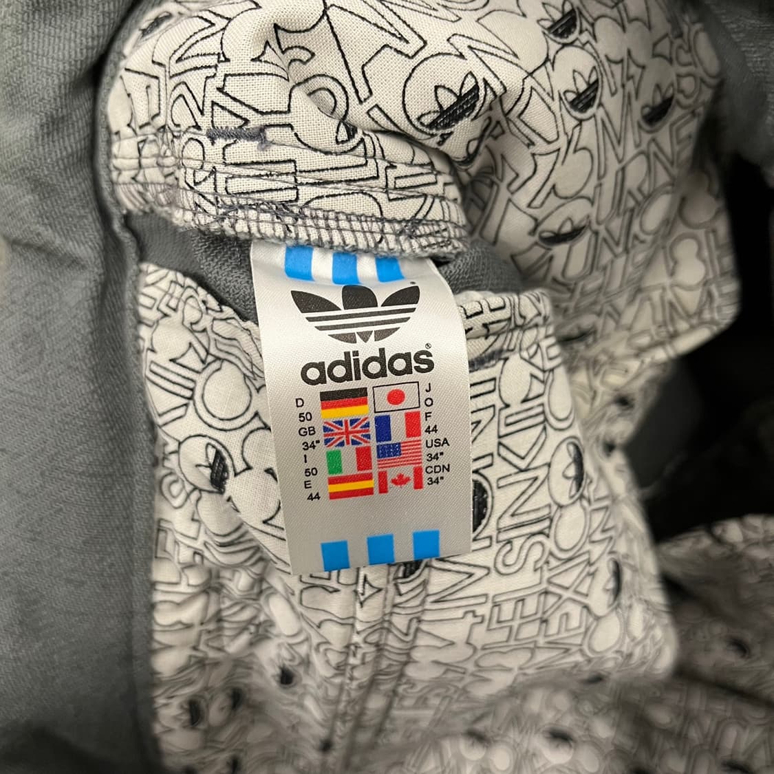 [정품/50] 아디다스 그레이 카고 바지  상품이미지6