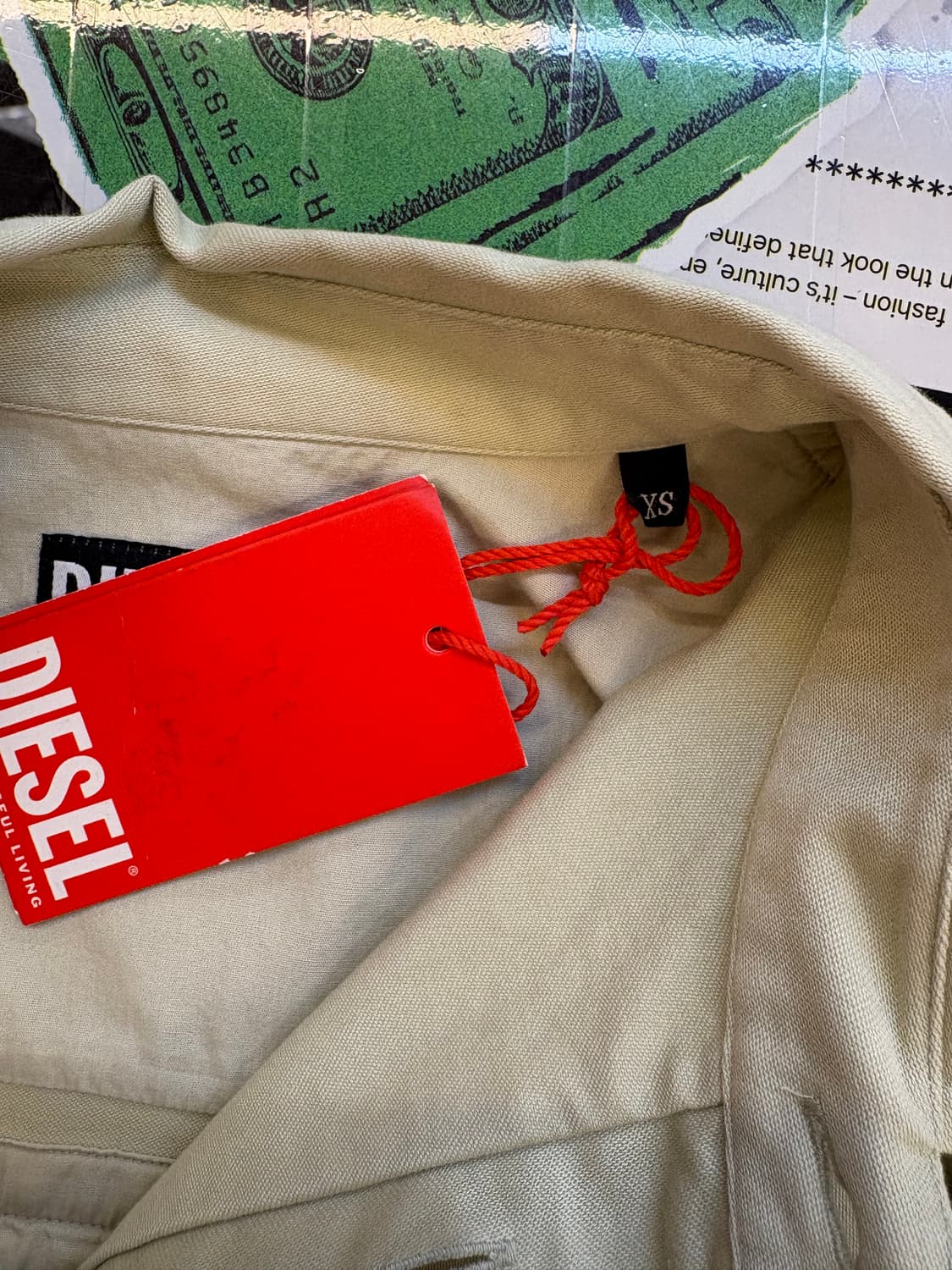 디젤 유틸리티 코튼 셔츠 상품이미지4