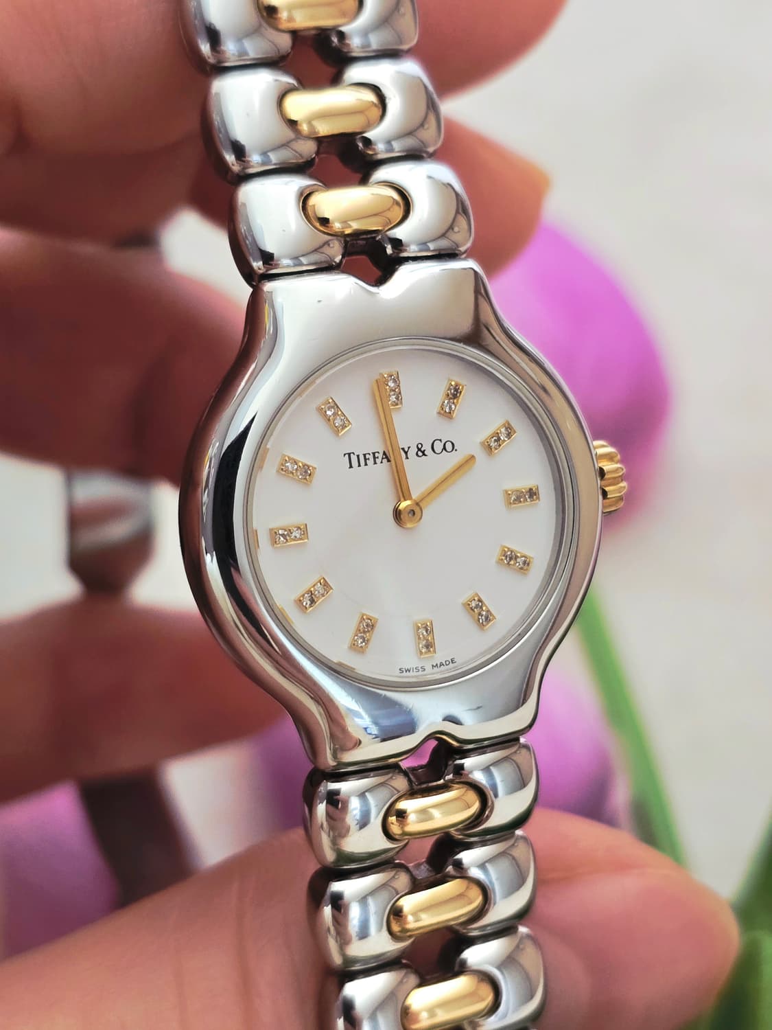 티파니18k다이아테소로시계 정품 상품이미지4