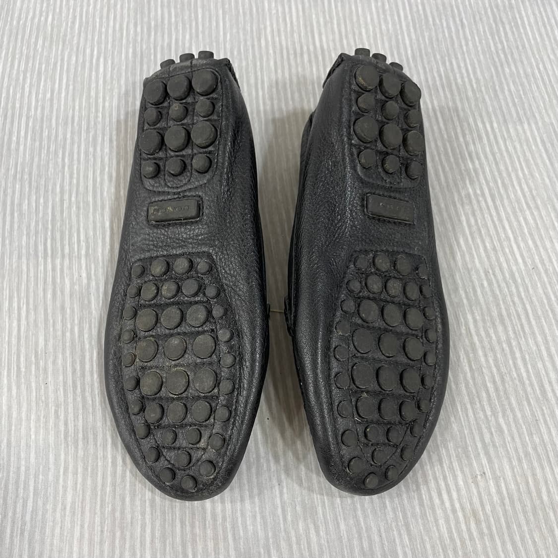 871) Coach 코치 페블 레더 드라이빙 슈즈 240mm 상품이미지8