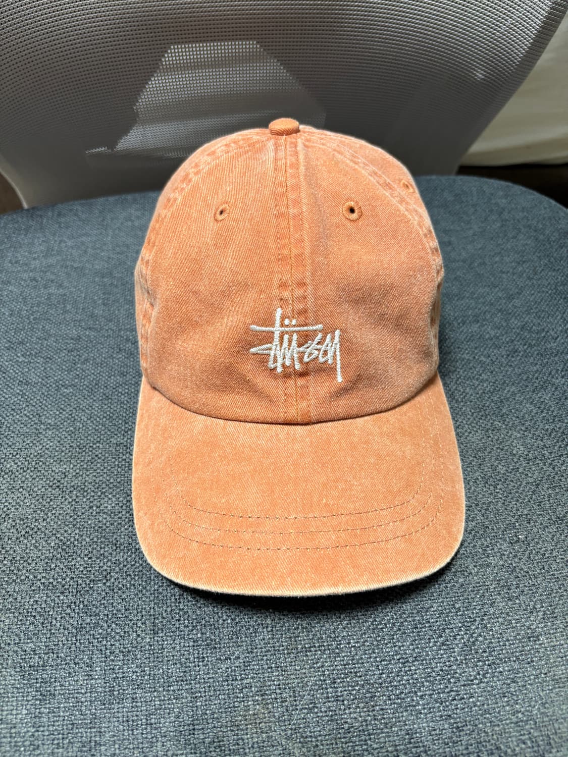 스투시 로우 프로파일 베이직 워시드 스트랩백 얌 상품이미지1