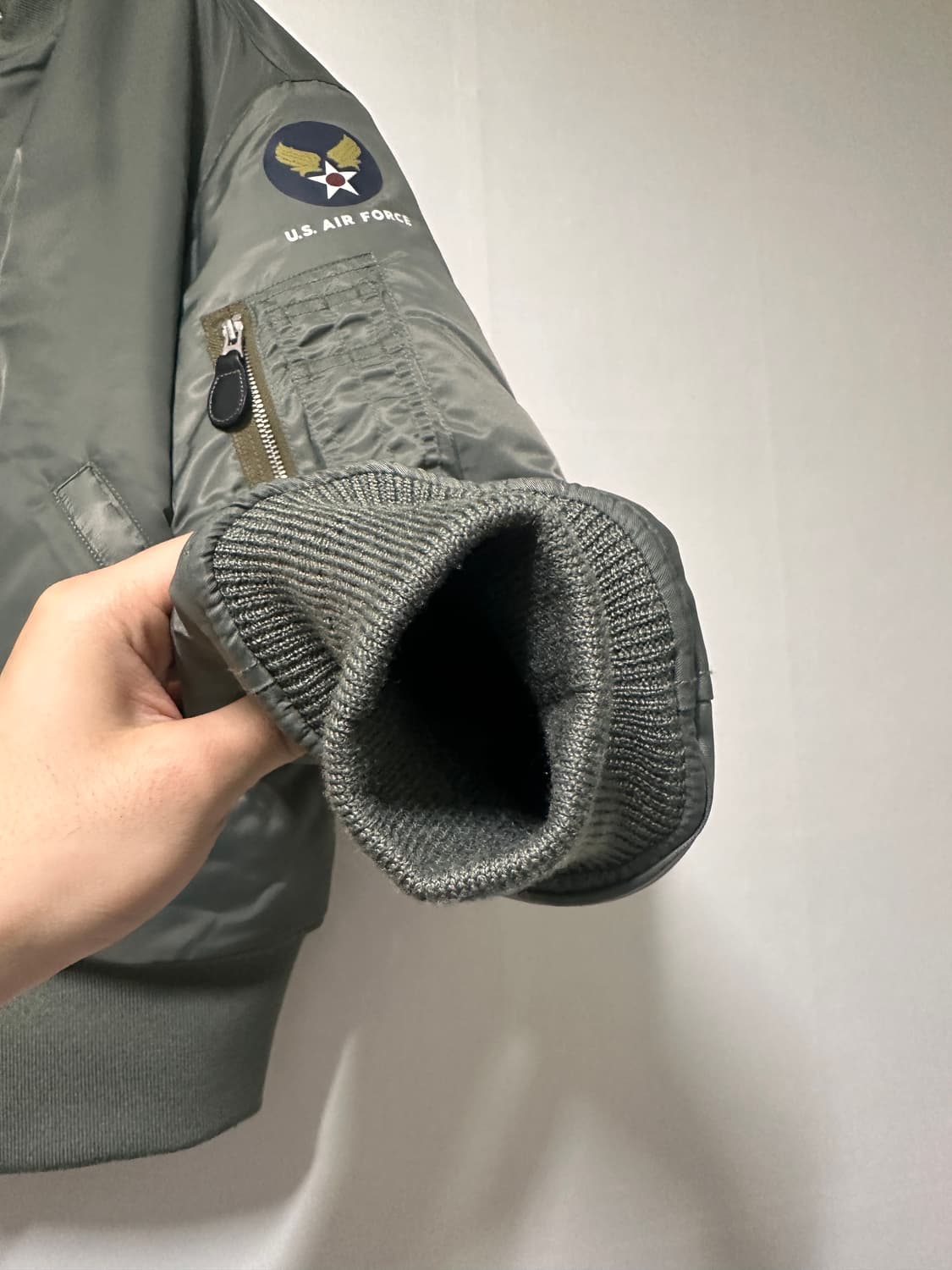 (S) 아웃스탠딩 10주년 ma-1 상품이미지3