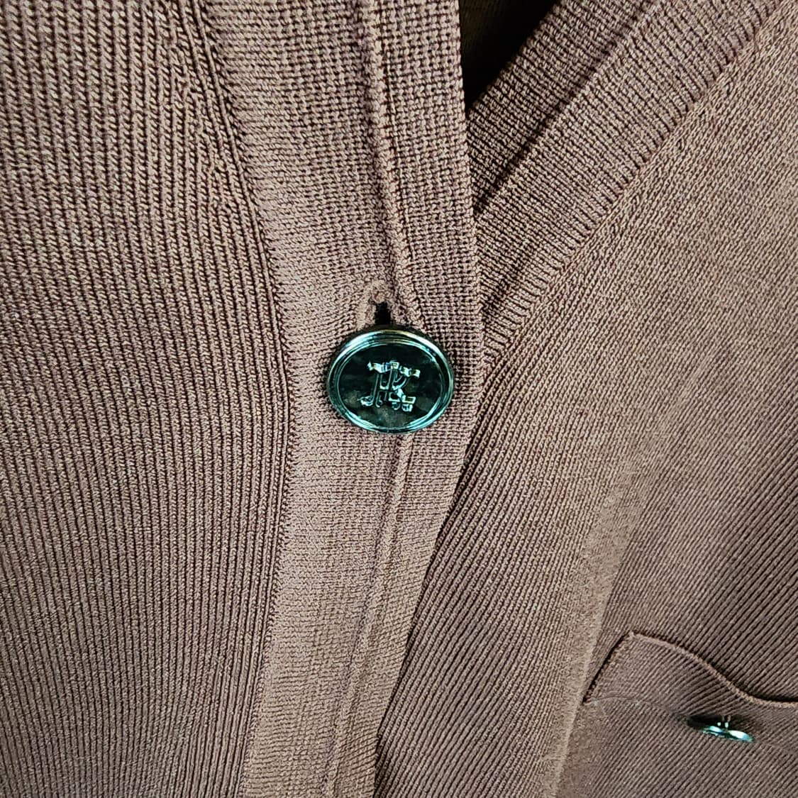 칼 라거펠트 브라운 가디건 상품이미지3