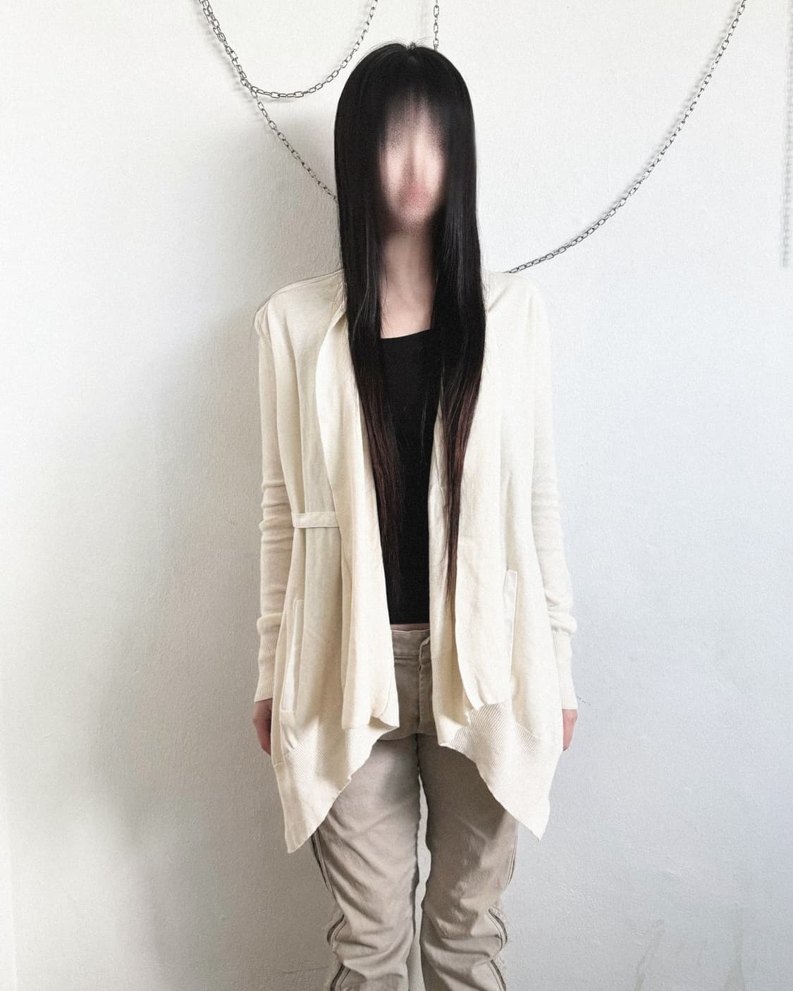 nicholas k 아티저널 드레이프 린넨 가디건 상품이미지1