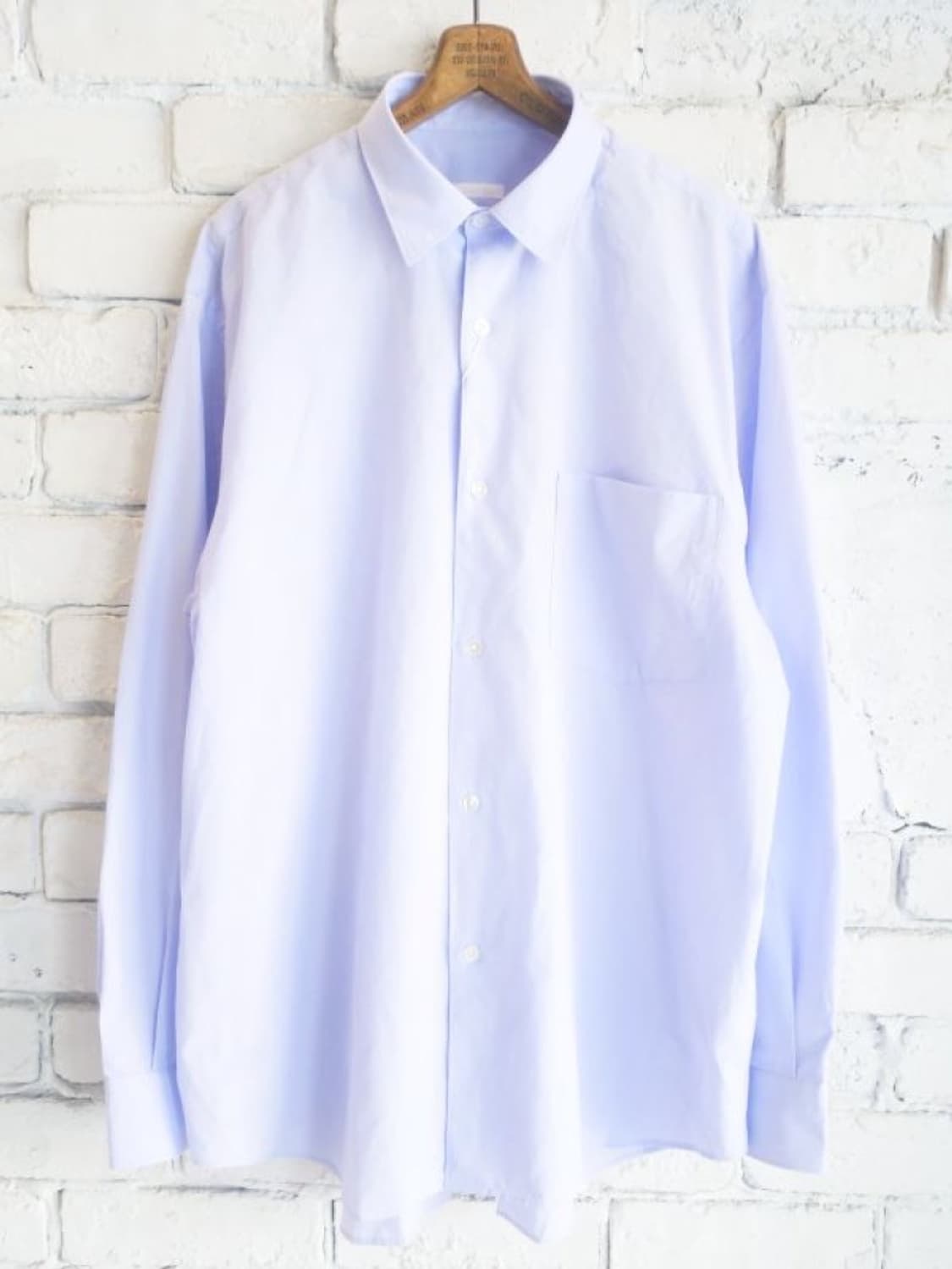 4) 코모리 뉴실루엣 Sax 삭스 셔츠 상품이미지1