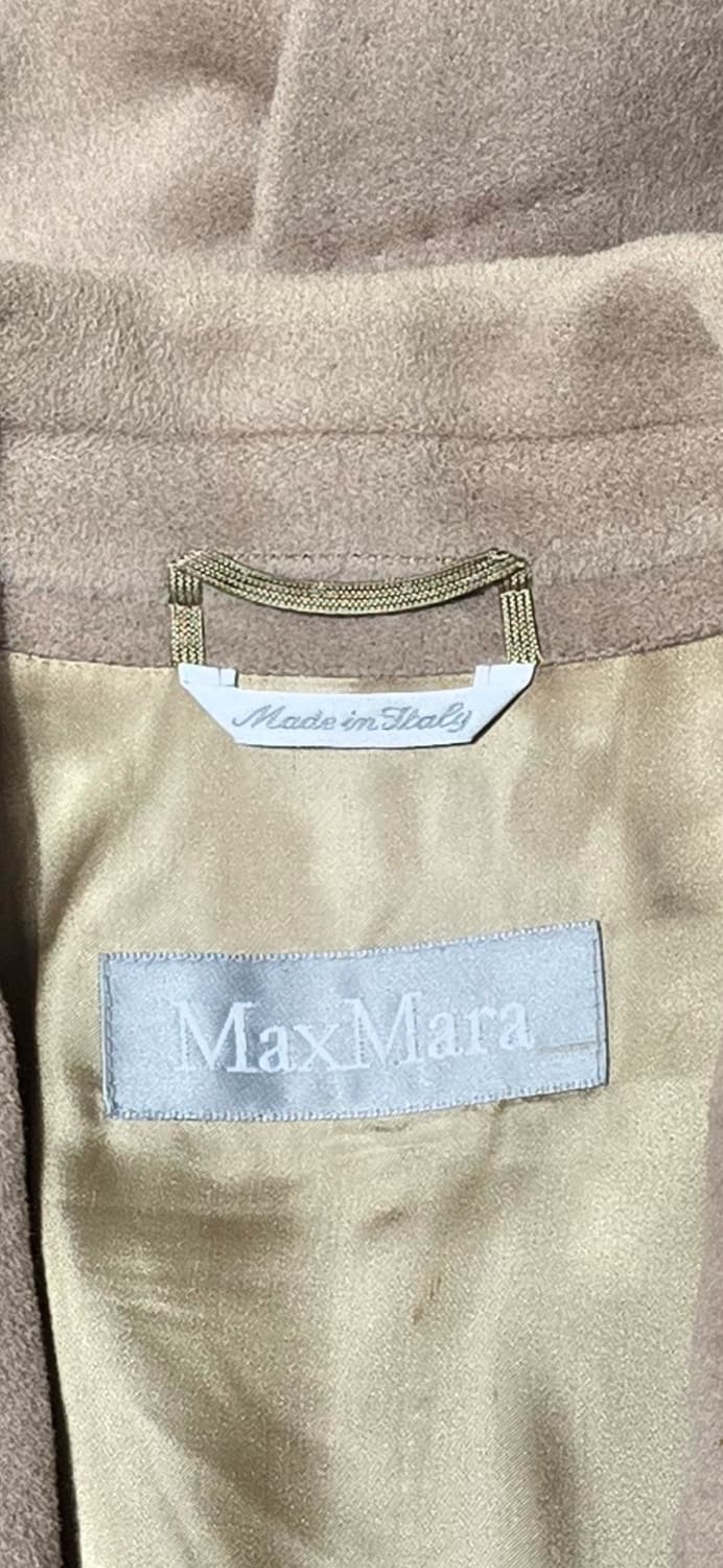 막스마라 made in italy 롱 코트 베이지 55 상품이미지3