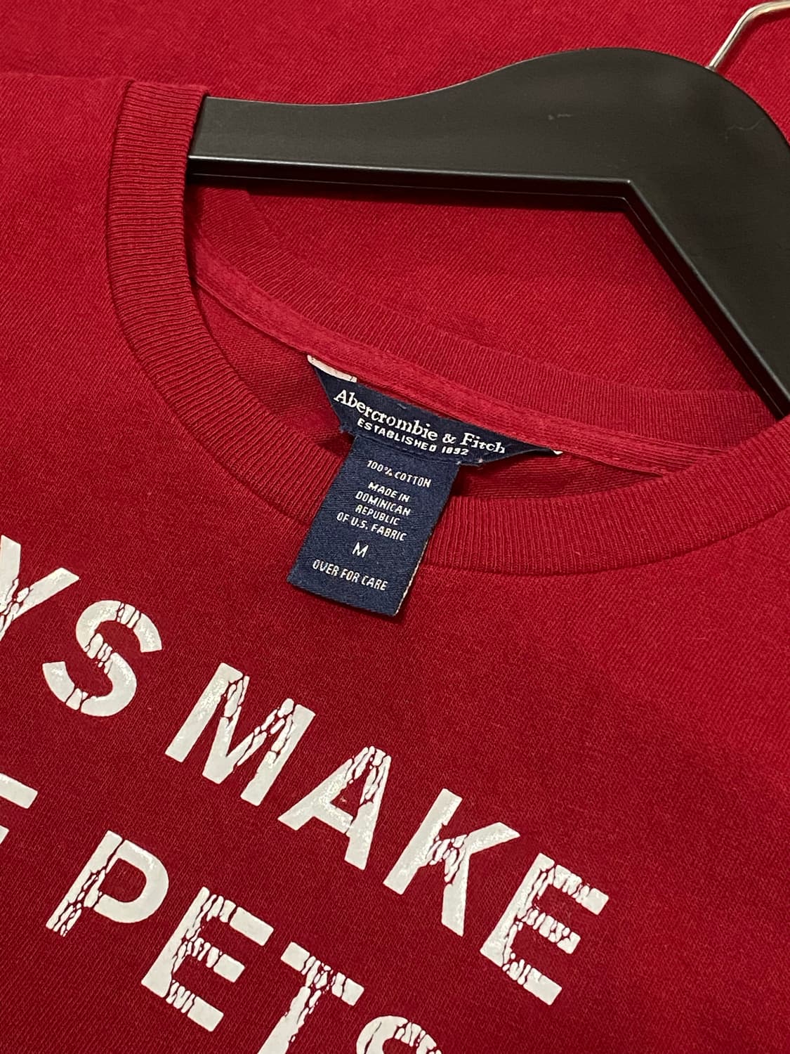 Abercrombie guys 레터링 슬림핏 반팔티셔츠 상품이미지8