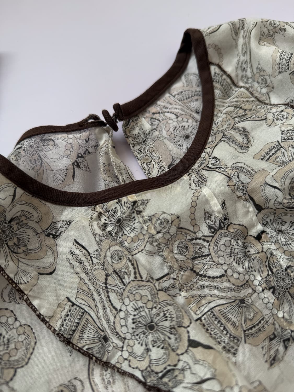 Floral Pattern Blouse 0292 상품이미지4