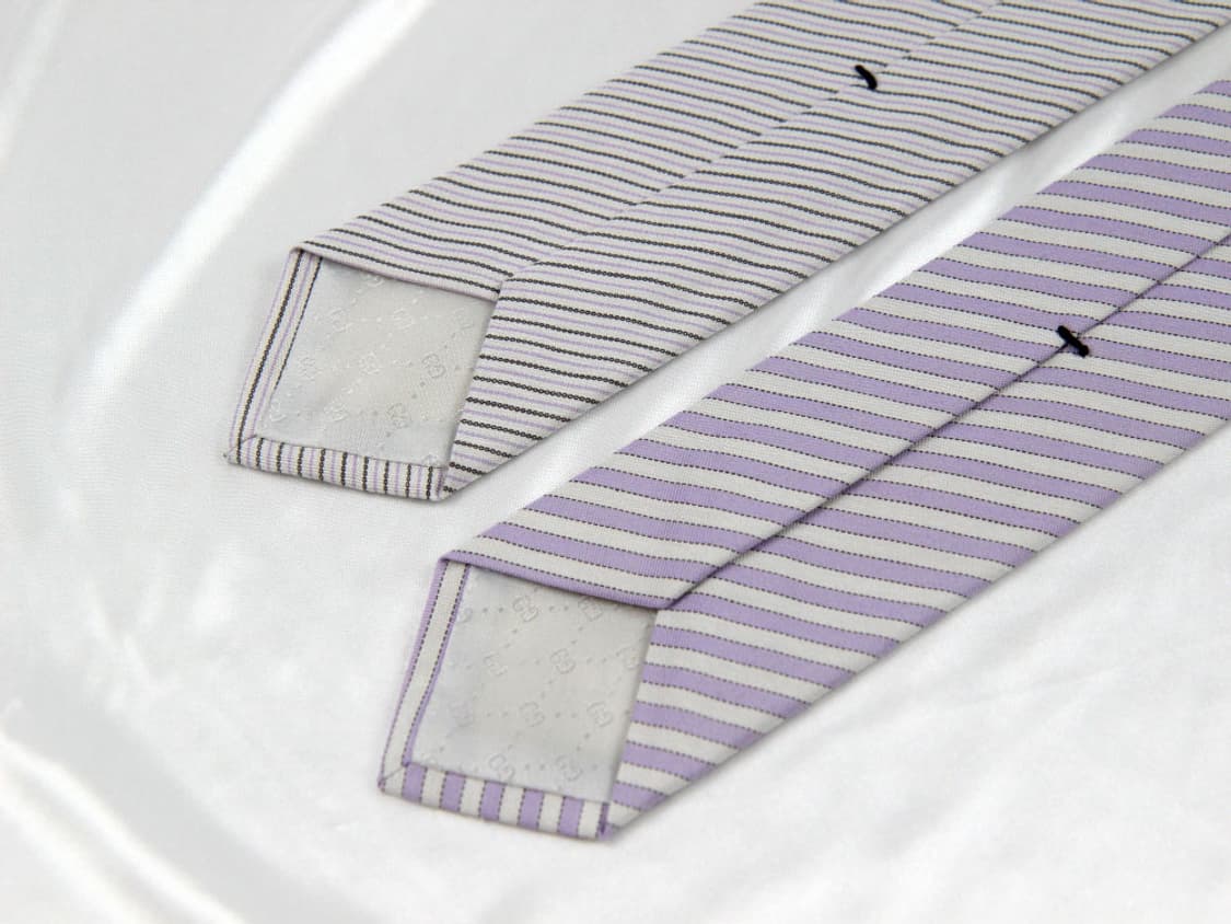 구찌 5.7cm 미사용 양면 두가지 연출 이태리 명품넥타이 상품이미지6