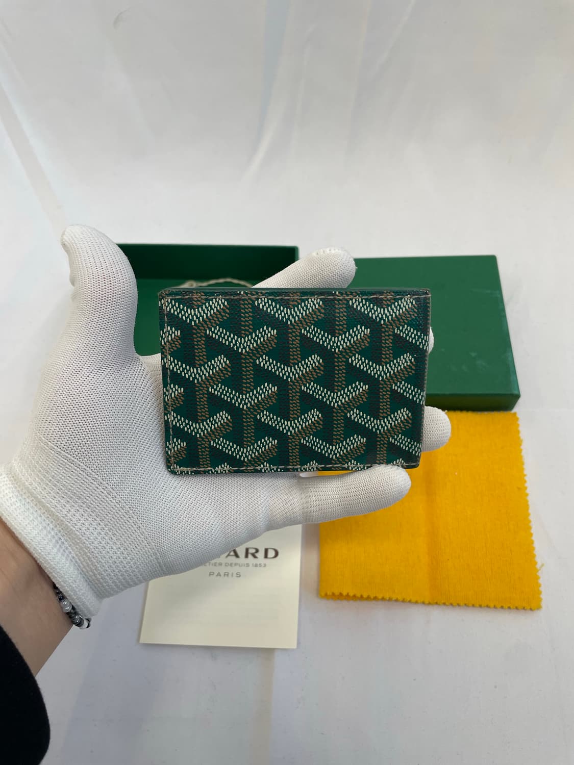 고야드 인서트 카드지갑 스페셜 그린 [os] 상품이미지3