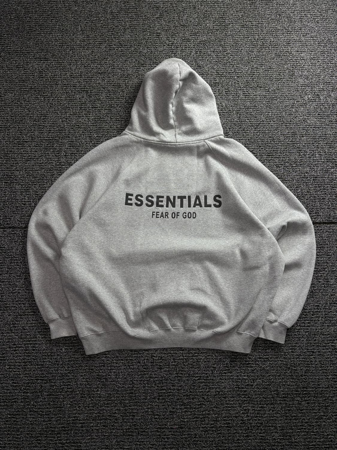 피어오브갓 에센셜 빅로고 박시핏 후디 그레이 1697 상품이미지2