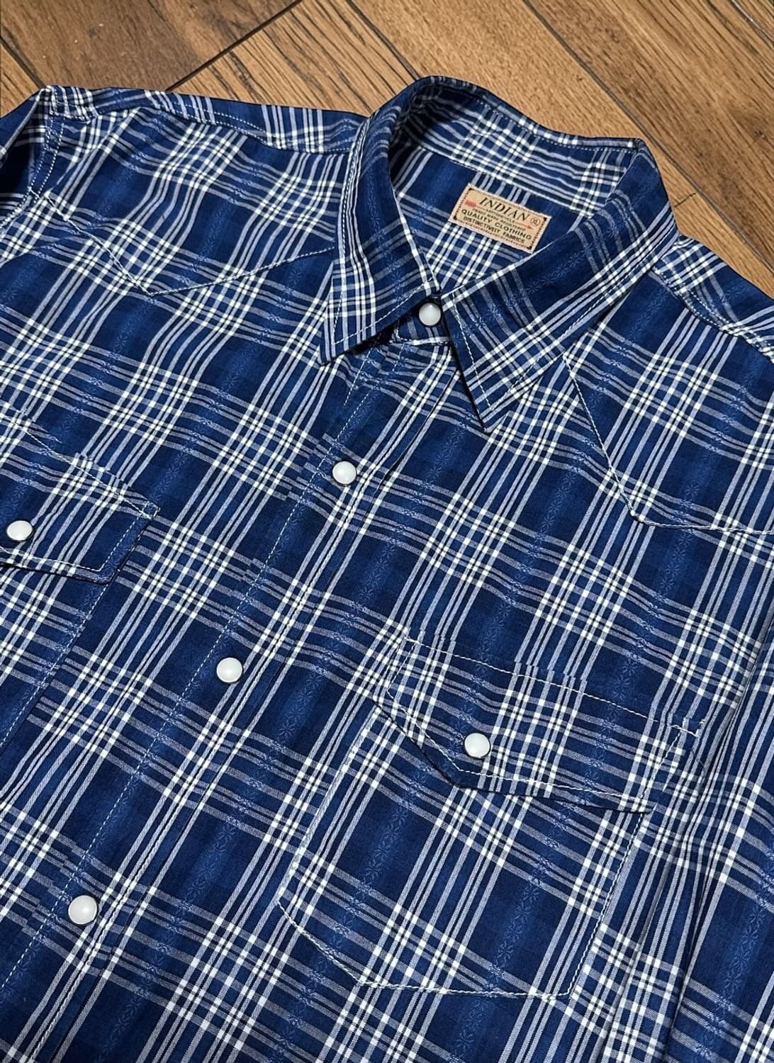 인디언 모터싸이클 웨스턴셔츠 상품이미지2