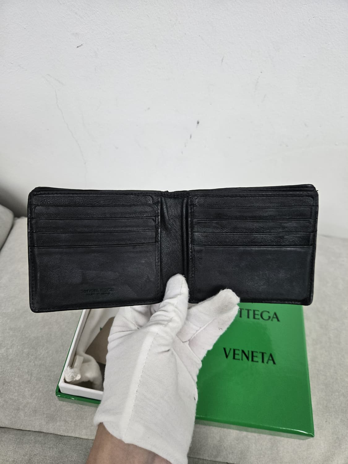 [보증서 정품]보테가베네타 반지갑 상품이미지4