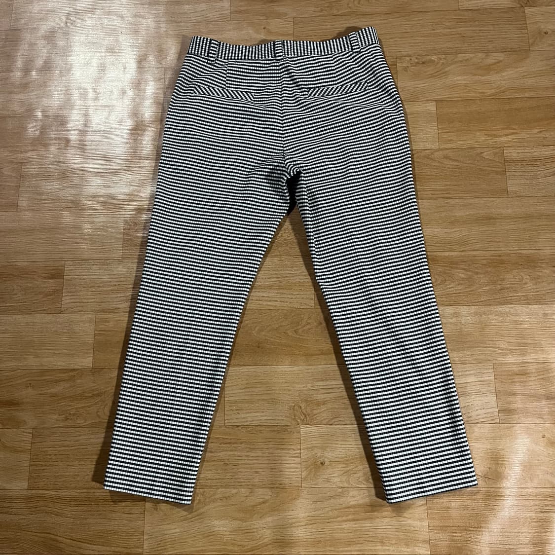 [33] 시스템 깅엄 스판팬츠 상품이미지1