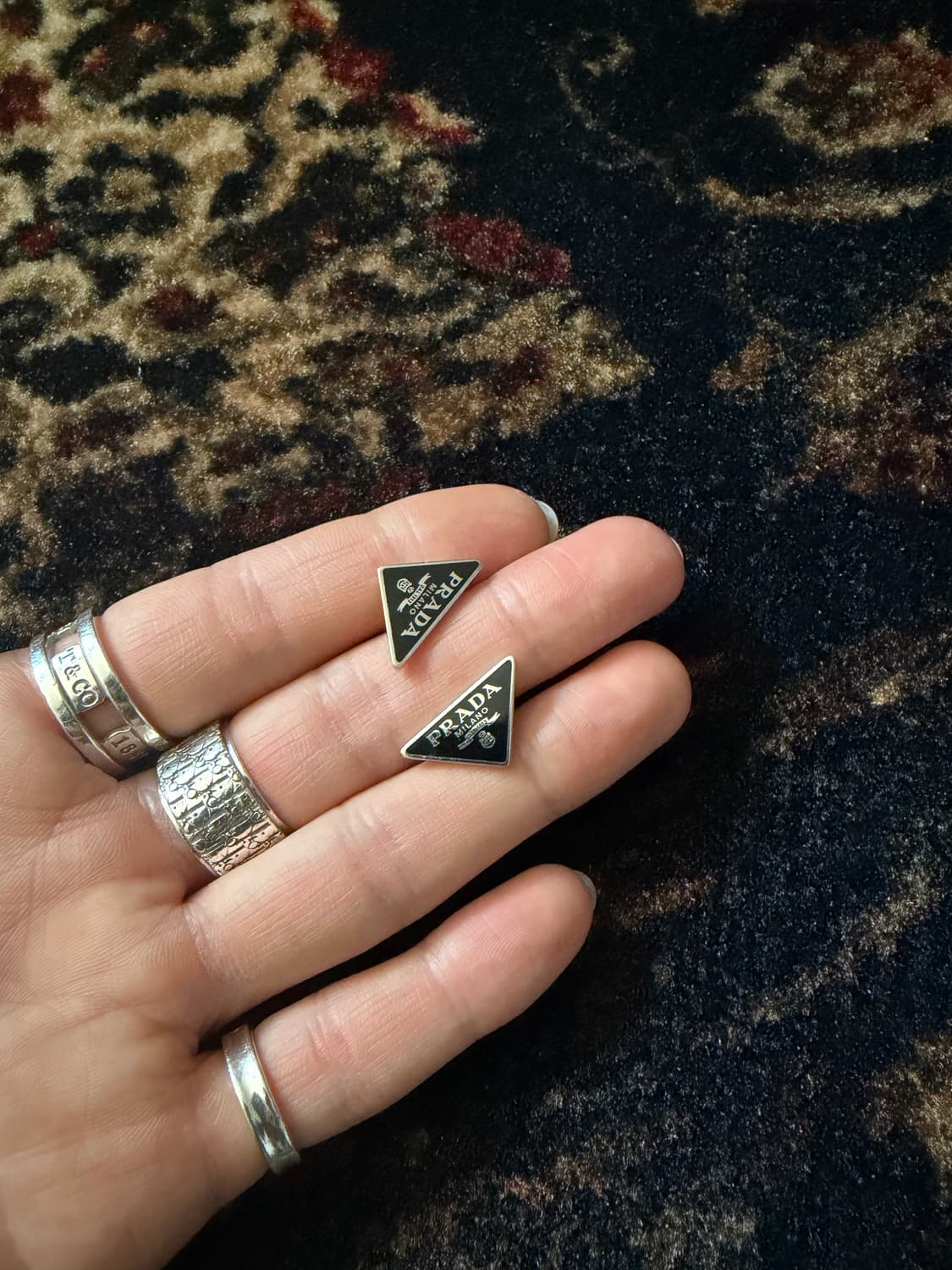 정품 프라다 귀걸이 상품이미지1