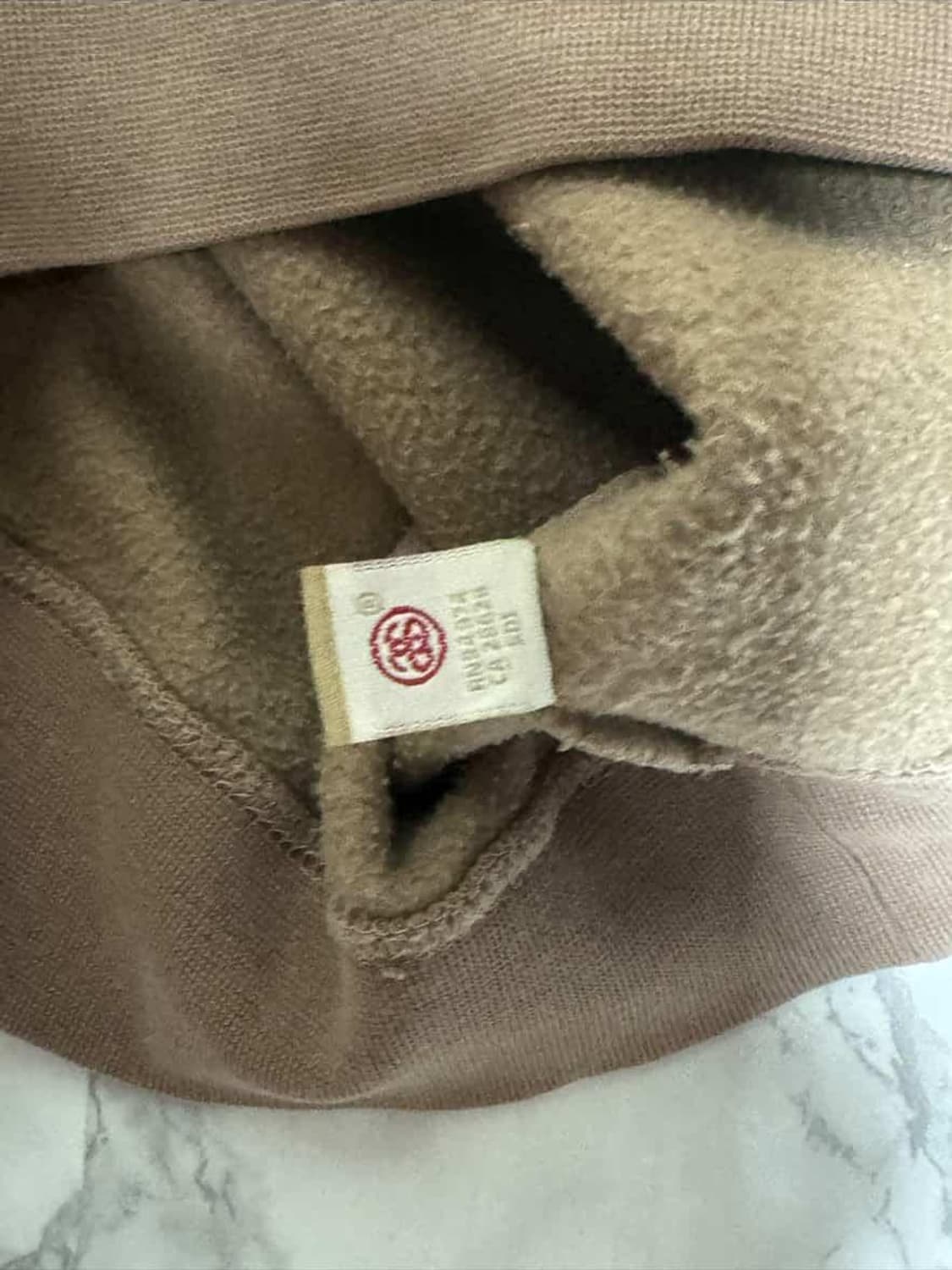 스투시 00s 빅로고 카라멜 베이지 오버핏 맨투맨 상품이미지8