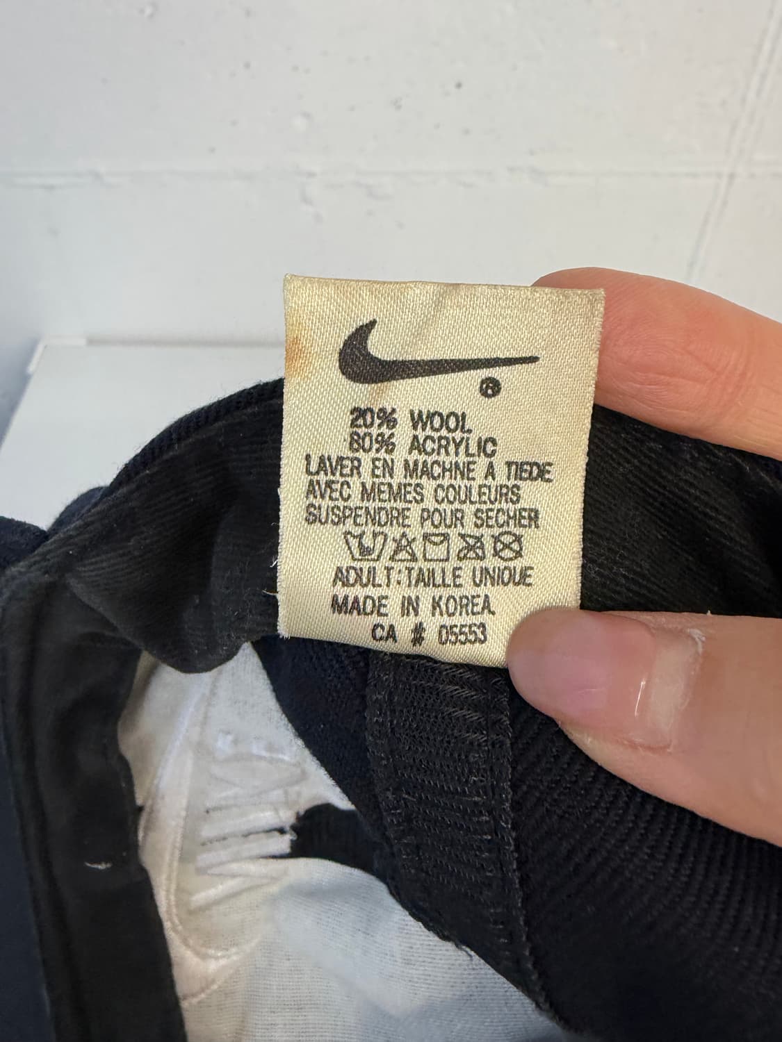 나이키 90s 올드 빈티지 빅스우시 포인트 볼캡 모자 상품이미지5