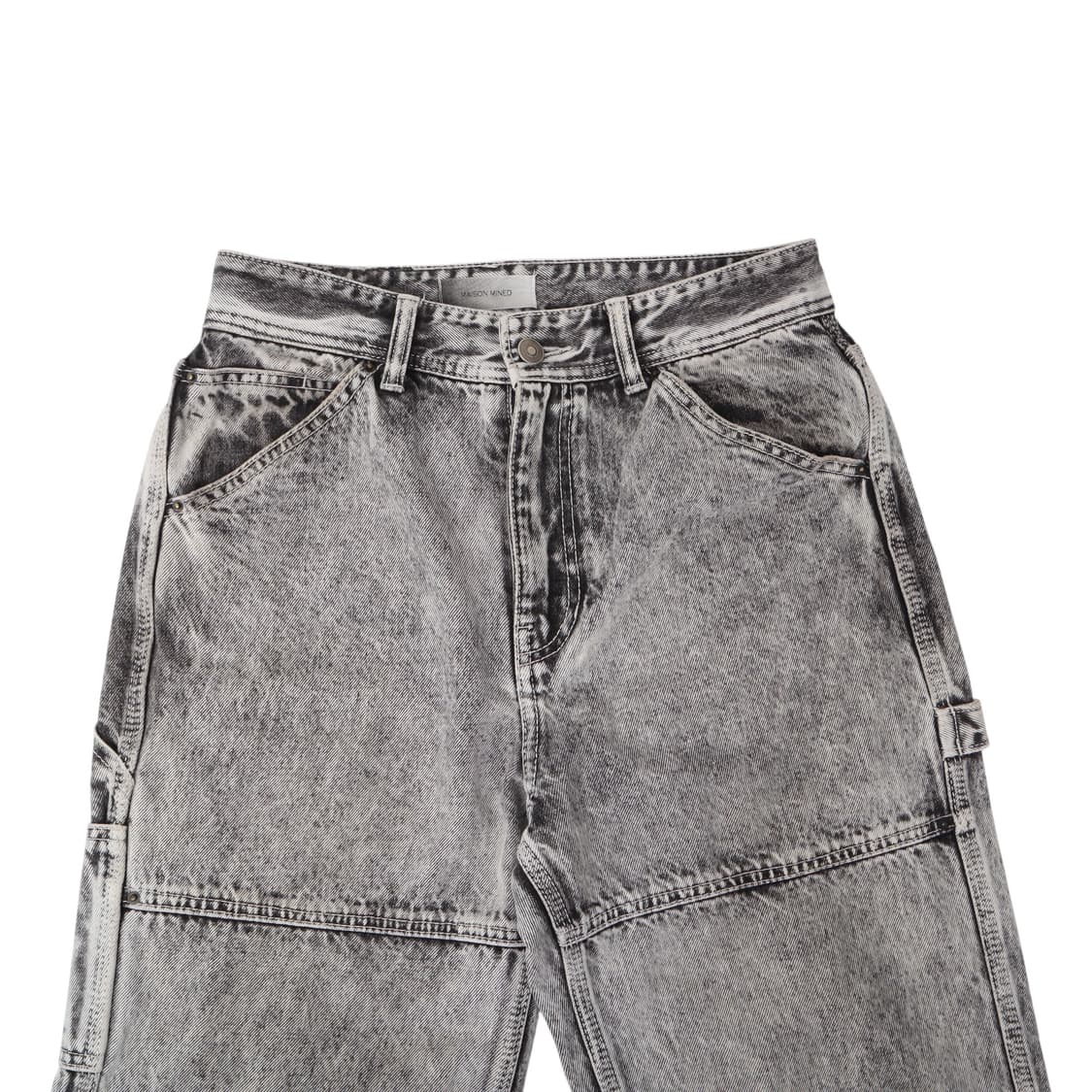 메종미네드 워시드 카펜터 더블니 팬츠 상품이미지2