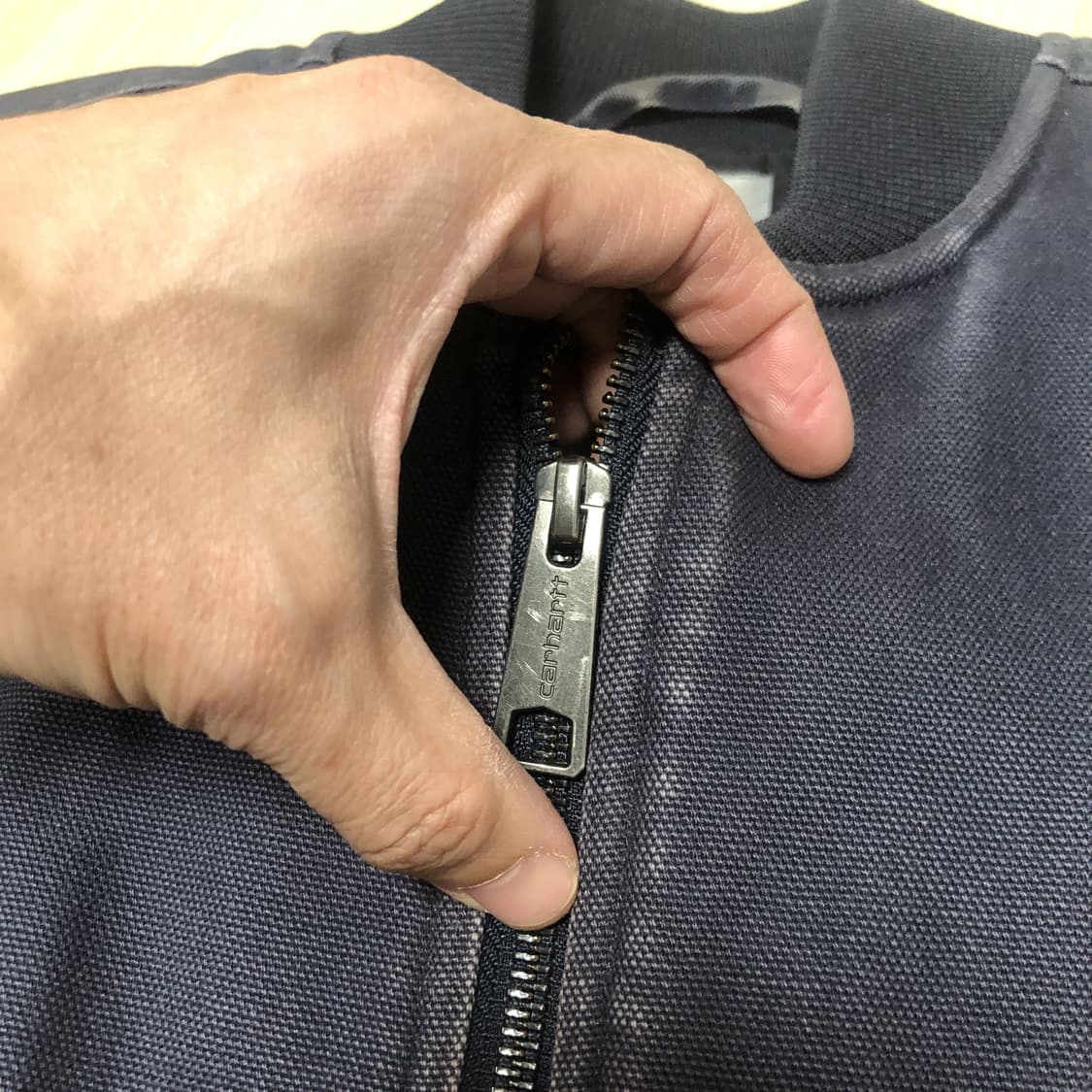 (M) 칼하트 Carhartt 덕캔버스 신슐레이트 베스트 조끼 네이비 상품이미지4