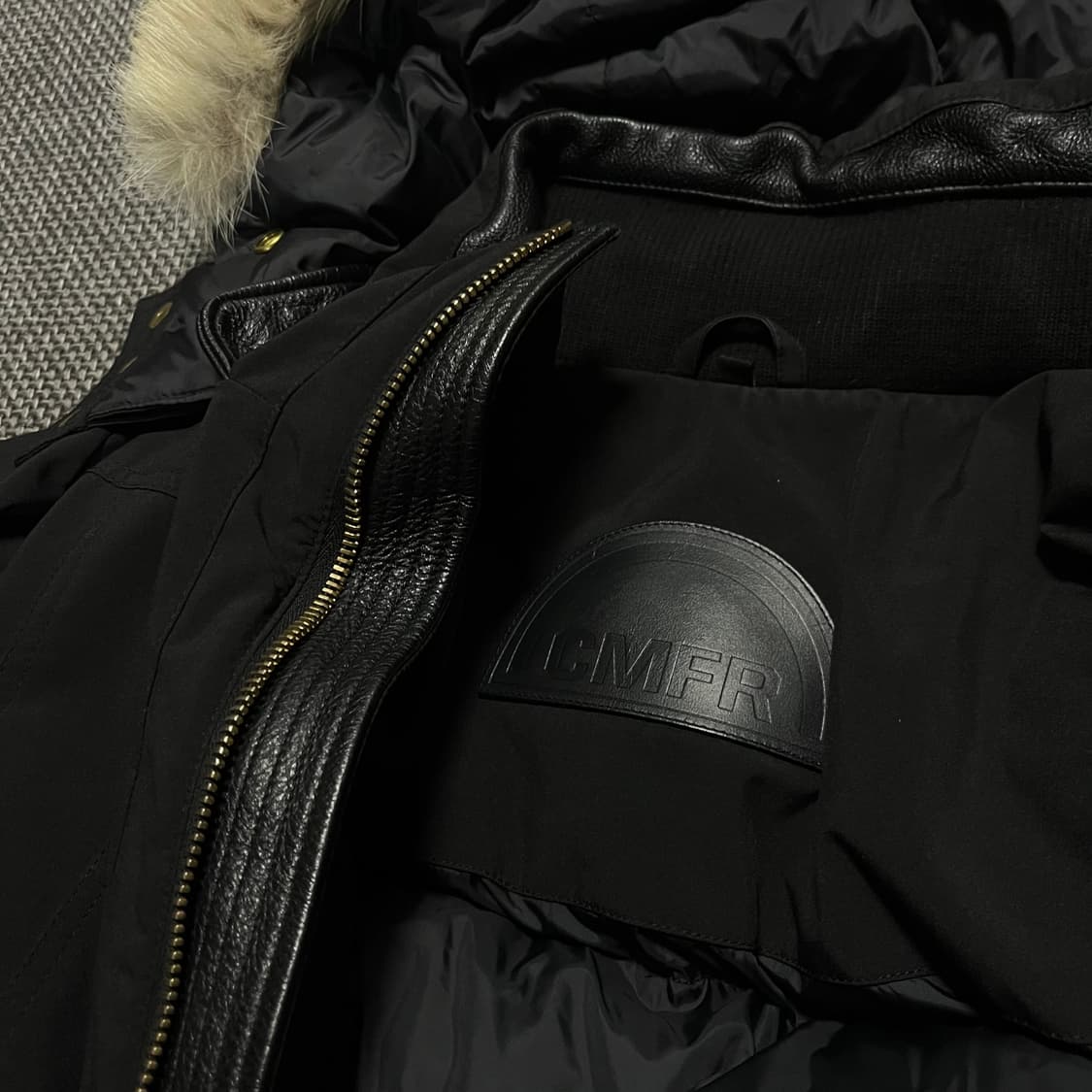 cmfr 라쿤퍼 프리미엄 캐나다구스다운 패딩 m/m 상품이미지6