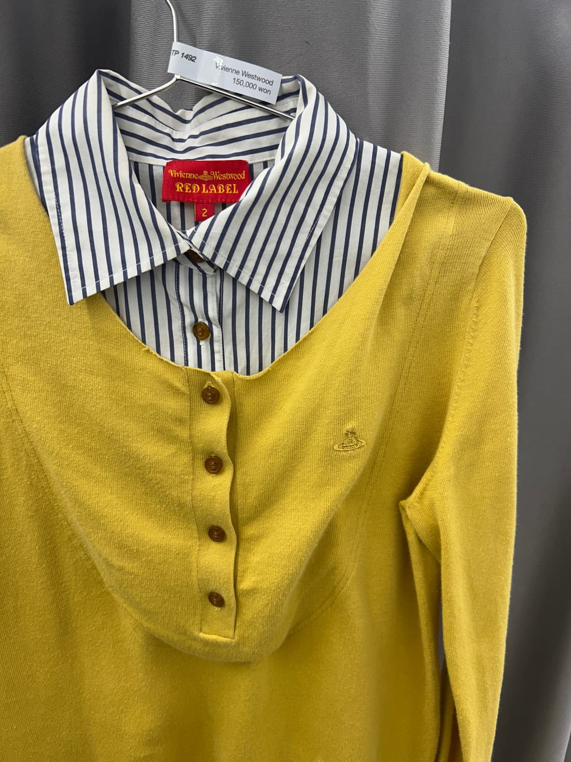 비비안웨스트우드 니트 셔츠 상품이미지3