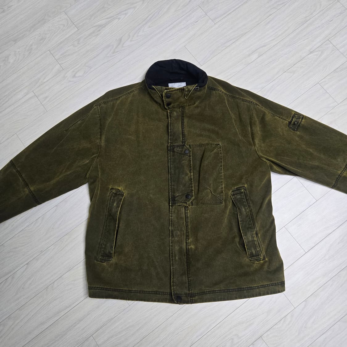 [series] 워싱 센터 포켓 점퍼 상품이미지2