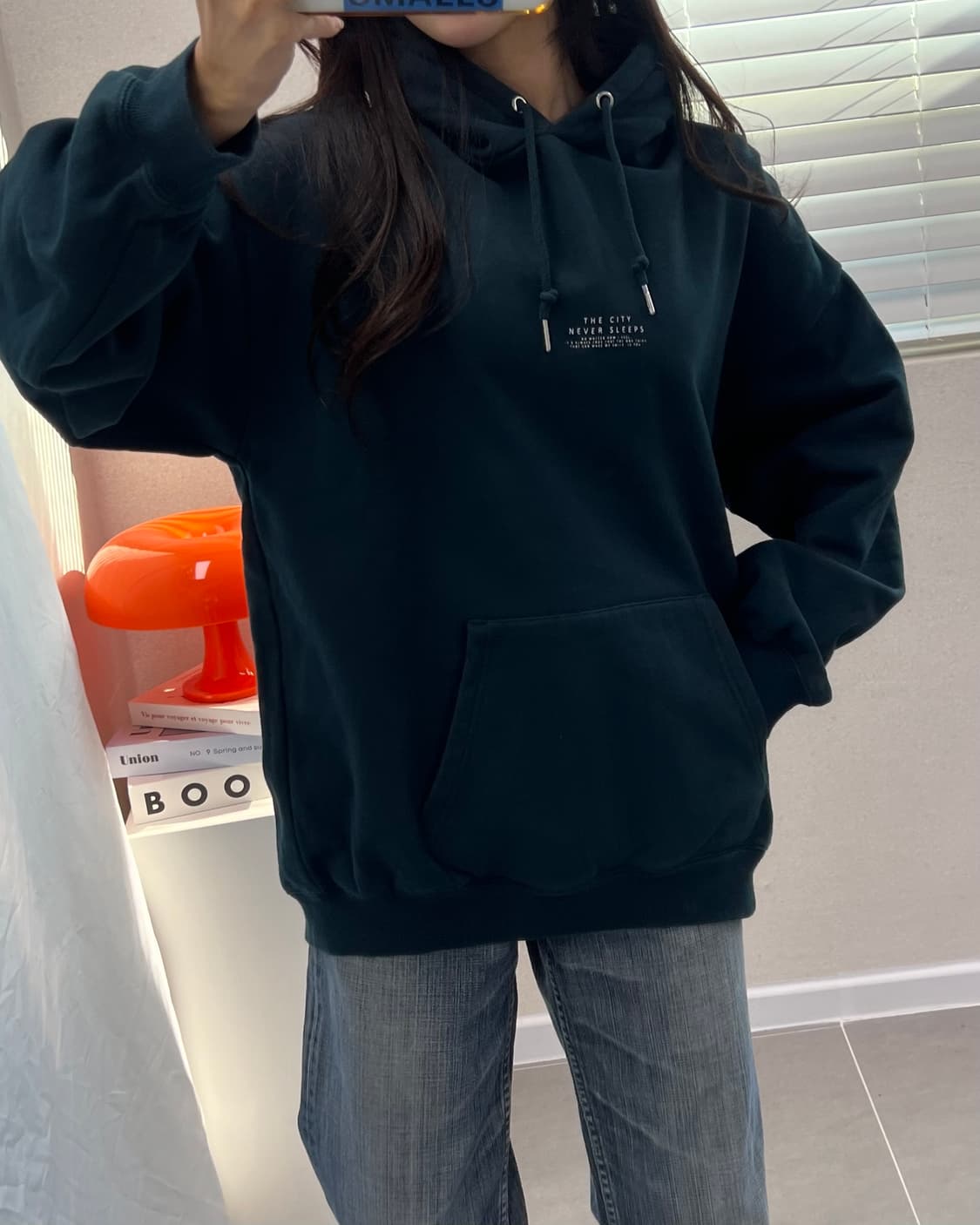 (L)RAGEBLUE 박시 후드-M1525 상품이미지1