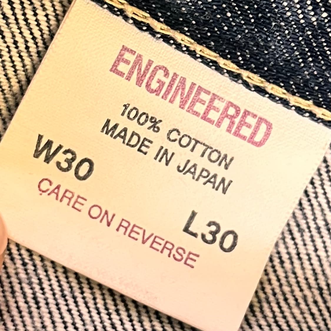 리바이스 엔지니어드진 데님팬츠 W30 L30 상품이미지5